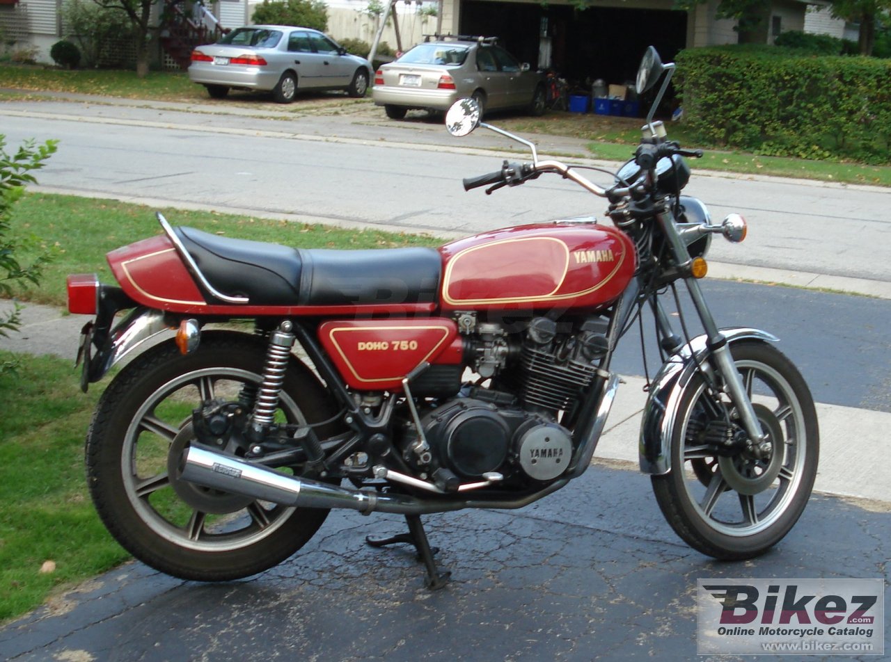 Yamaha XS 750 E poster